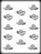 Hats Hard Candy/Cookie Mold