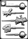 Hard Candy/Cookie Mold-Halloween Assortment Sucker