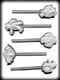 Hard Candy/Cookie Mold-Halloween Assortment Sucker