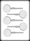 Hard Candy/Cookie Mold- 2 1/8" Round Sucker