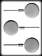 Hard Candy/Cookie Mold-2 1/2" Round Sucker