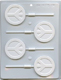 Hard Candy/Chocolate Sucker Mold - Peace Sign