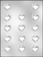 Filigree Heart Chocolate Candy Mold