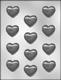 Smooth Heart Chocolate Candy Mold