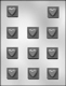 Heart on Square Chocolate Candy Mold