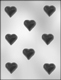 Deep Heart Bon Bon Chocolate Candy Mold
