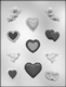 Valentine Assortment Chocolate Candy Mold
