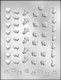 Mini Valentine's & St. Patrick's Asst. Candy Mold