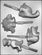 Dinosaur Sucker Chocolate Candy Mold