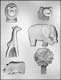 Jungle Animals Chocolate Candy Mold