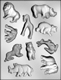 Zoo Animals Chocolate Candy Mold