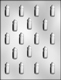 Baby Bottle (Bite-Size) Chocolate Candy Mold