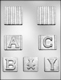 3-D Baby Block Chocolate Candy Mold