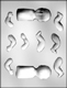 3D Baby Mold Chocolate Candy Mold
