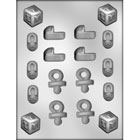 Baby Things Assortment Chocolate Candy Mold