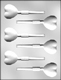 Rounded Heart Sucker Chocolate Candy Mold