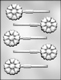 Heart Flower Sucker Chocolate Candy Mold