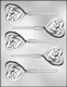 Candy Mold-Heart w/ LOVE Sucker
