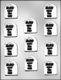 Over the Hill Chocolate Candy Mold