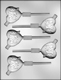 Love on Heart w/ Arrow Sucker Chocolate Candy Mold
