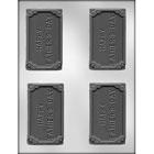 "HAPPY FATHER'S DAY" Business Card Candy Mold