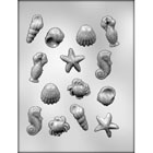 Sea Creatures Chocolate Candy Mold
