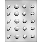 Small Seashells Chocolate Candy Mold