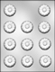 Large Daisy Chocolate Candy Mold