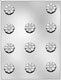 Deep Daisy Chocolate Candy Mold - 1 1/4"