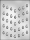 Tiny Rose Buds Chocolate Candy Mold