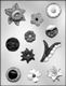 Flower Assortment Chocolate Candy Mold