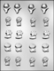 Small Spring Flower Assortment Candy Mold