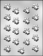 Small Daffodil Chocolate Candy Mold