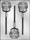 Pansy Sucker Chocolate Candy Mold