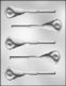 Small Calla Lilly Sucker Chocolate Candy Mold