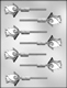 Small Rosebud Sucker Chocolate Candy Mold