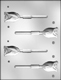 3D Rosebud Sucker Chocolate Candy Mold