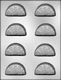 Orange Slices Chocolate Candy Mold