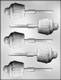 Cupcake w/Cherry Chocolate Candy Mold
