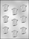 Graduate Boy Silhouette Mint Chocolate Candy Mold