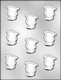 Graduate Girl Silhouette Mint Chocolate Candy Mold