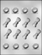 Graduation 3D Caps & Diplomas Chocolate Candy Mold