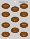 Class of 2011 Oval Candy Mold