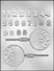 Graduation Class Of Sucker Chocolate Candy Mold
