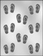 Flip Flop Chocolate Candy Mold