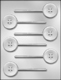 Button Sucker Chocolate Candy Mold