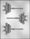 Princess Crown Sucker Chocolate Candy Mold