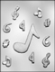 Large Music Notes Chocolate Candy Mold