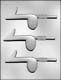 Musical Note Sucker 4" Chocolate Candy Mold