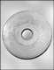 Plain 45 RPM Record Chocolate Candy Mold